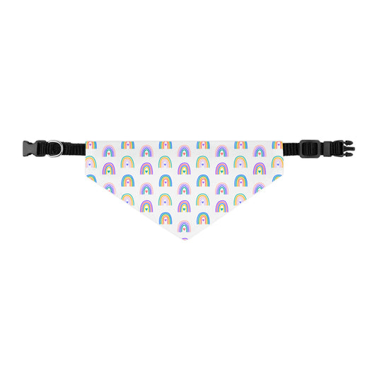 Dog Cat Bandana Rainbows