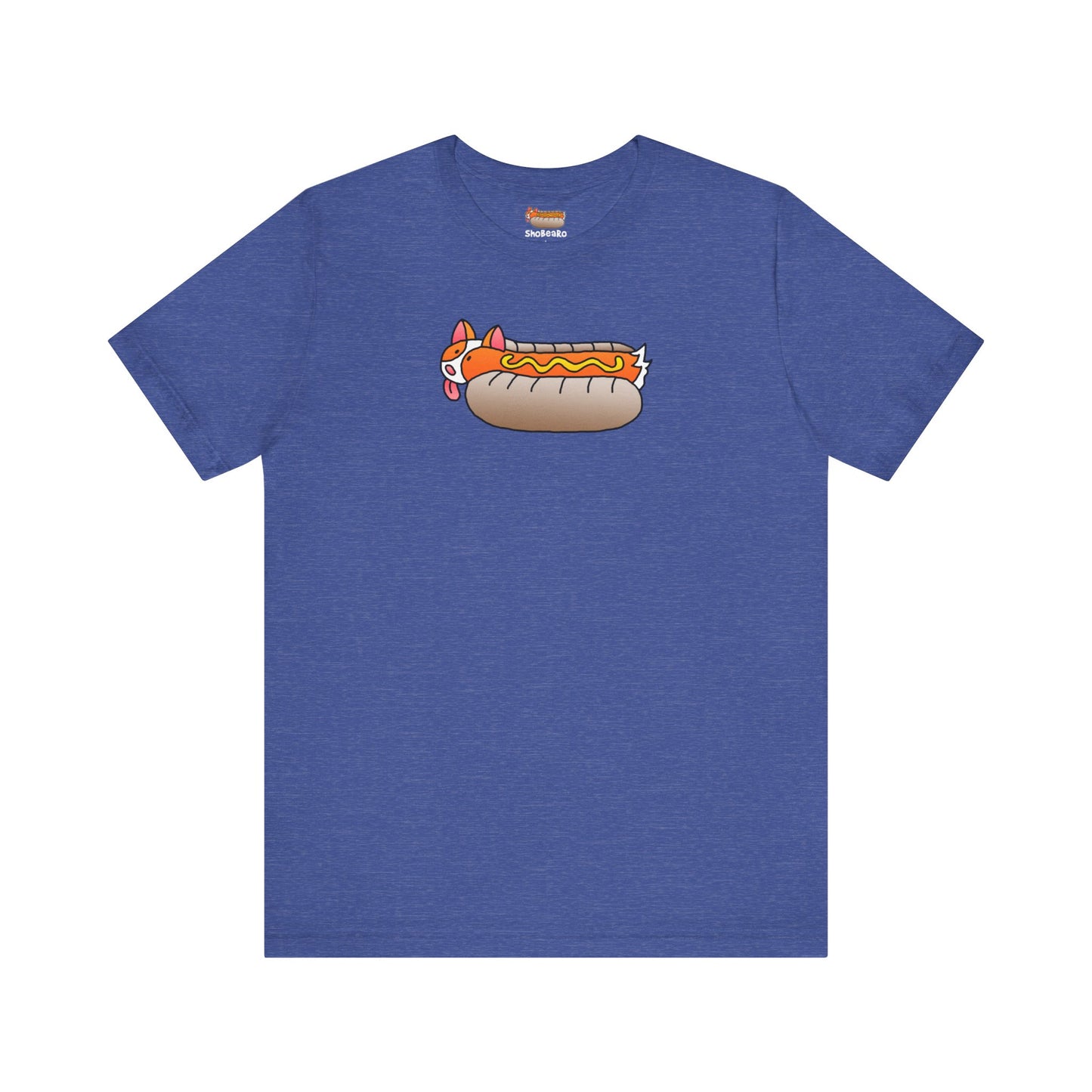 ShoBeaRo T-shirt Corgi Hot Dog Women & Men