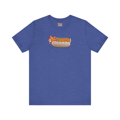 ShoBeaRo T-shirt Corgi Hot Dog Women & Men