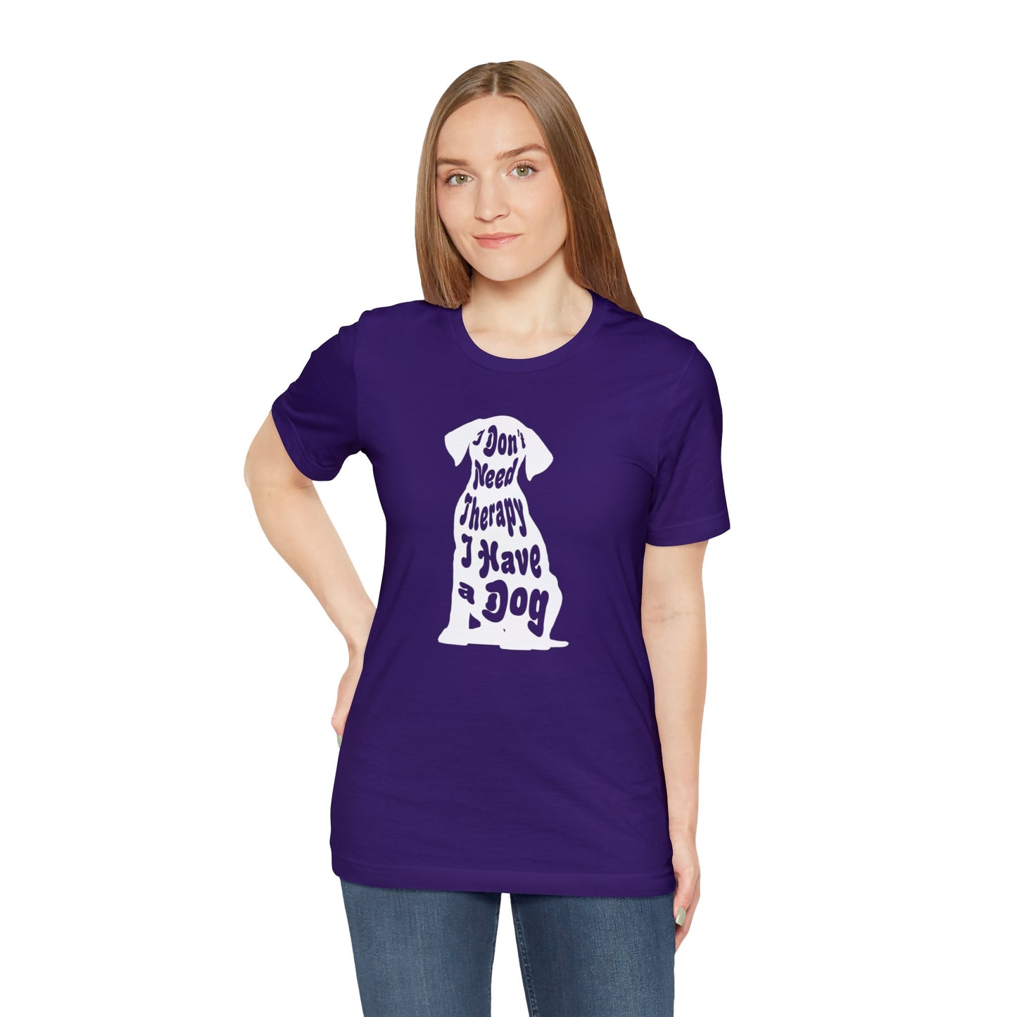 Dog T-shirt Therapy Women & Men