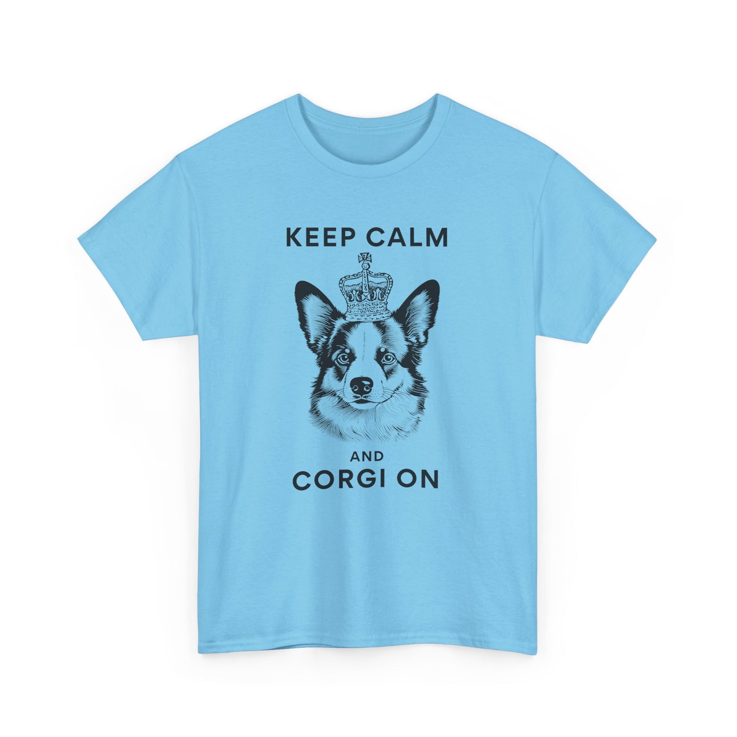 Corgi T-shirt Keep Calm London Women & Men