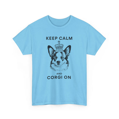 Corgi T-shirt Keep Calm London Women & Men