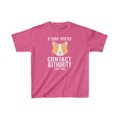 dark pink Kid Pembroke Corgi t-shirt child short sleeve shirt copy