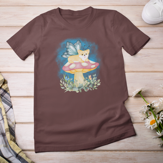 corgi fairy mushroom women men t-shirt unisex shirt gift for her him dog lover