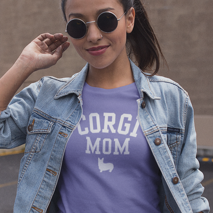 Corgi T-shirt Mom Women