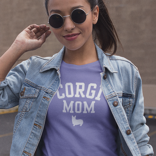 Corgi T-shirt Mom Women
