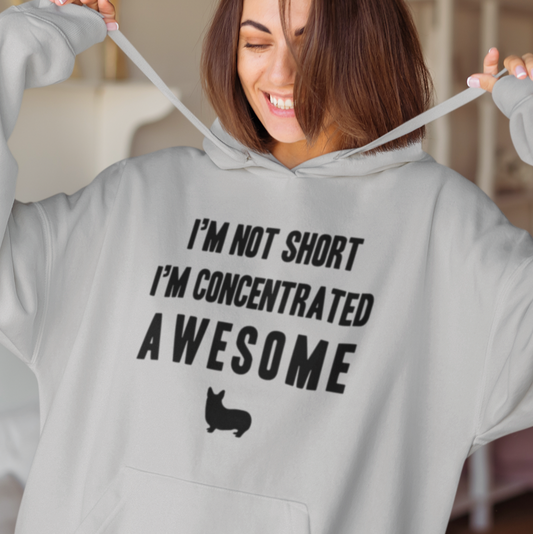 Corgi Hoodie Concentrated Awesome Women & Men