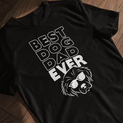 best dog dad ever t-shirt men