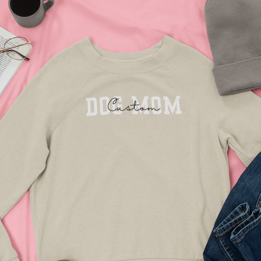 dog mom Mother's Day gift dog lover woman sweatshirt