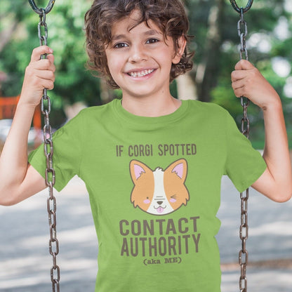 Kid Pembroke Corgi t-shirt child short sleeve shirt copy