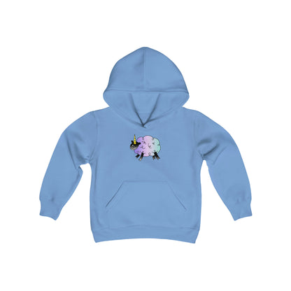 Cotton Candy Sheep Youth Heavy Blend Hoodies Kid