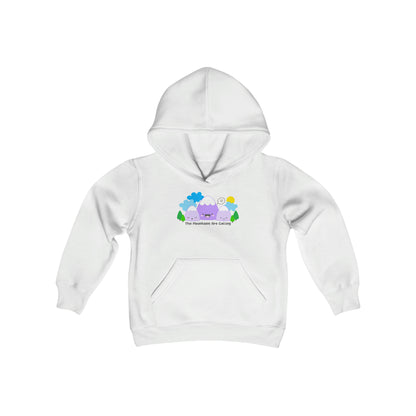 The Mountains are Calling Youth Heavy Blend Hoodies Kid