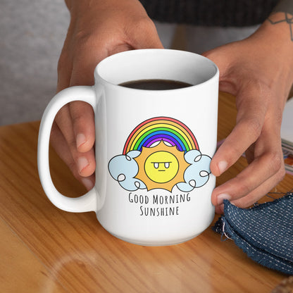 Good Morning Sunshine Coffee Mugs Ceramic Mug 15oz